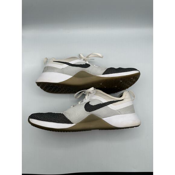 Nike Zoom Dynamic Training Running Shoes White Black Size 9 - Picture 7 of 8